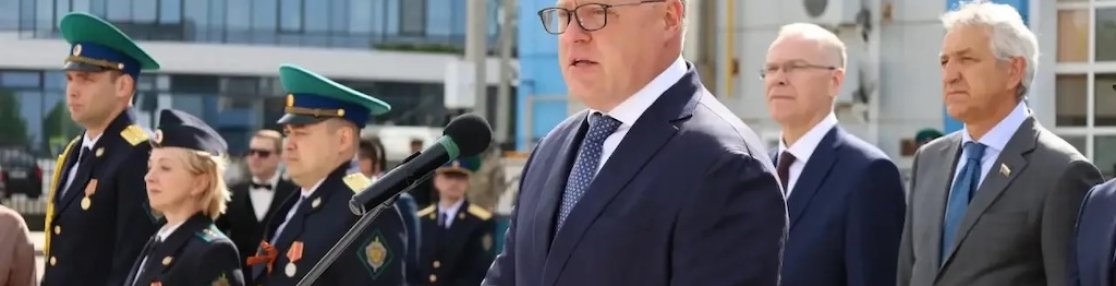 Игорь Бабушкин поздравил пограничников Астраханской области