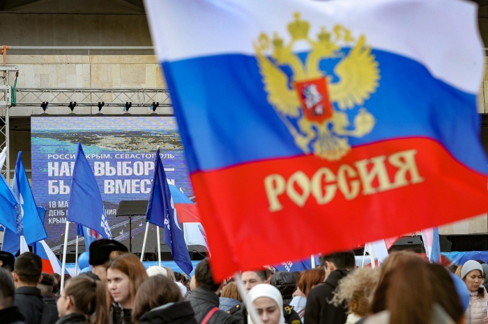 В Астрахани состоялся праздничный концерт в честь десятилетия Крымской весны
