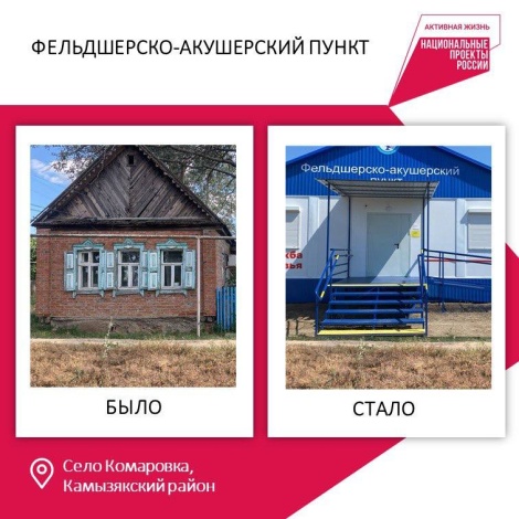В Астраханской области досрочно сдали 13 ФАПов и одну амбулаторию