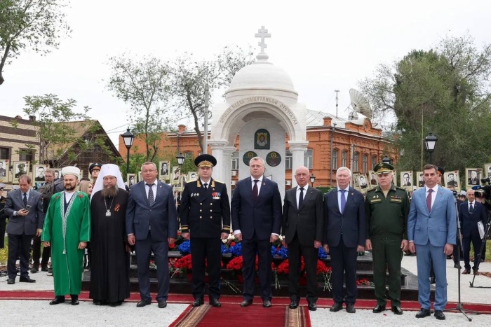 В Астрахани открыли мемориальную часовню в память о погибших в годы войны