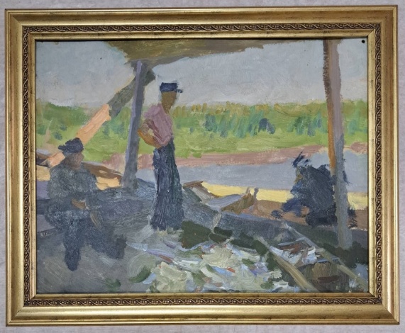 Картинной галерее имени П.М. Догадина переданы произведения астраханского коллекционера