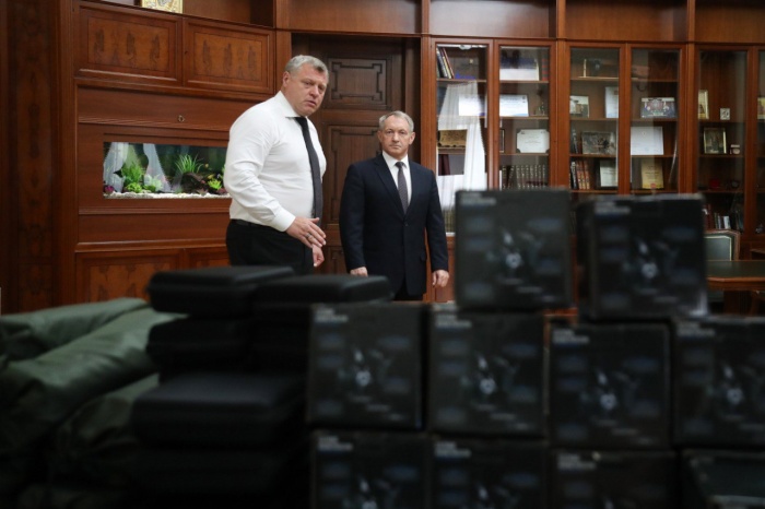 Губернатор Игорь Бабушкин передал спецтехнику астраханским пограничникам, охраняющим российско-украинскую границу