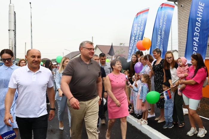 В День защиты детей астраханский губернатор открыл новый детский сад