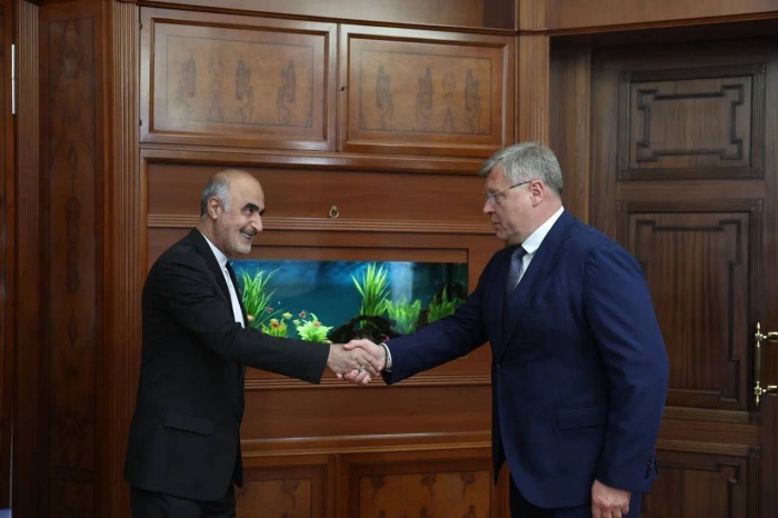 Губернатор Астраханской области встретился с Генеральным консулом Исламской Республики Иран в Астрахани