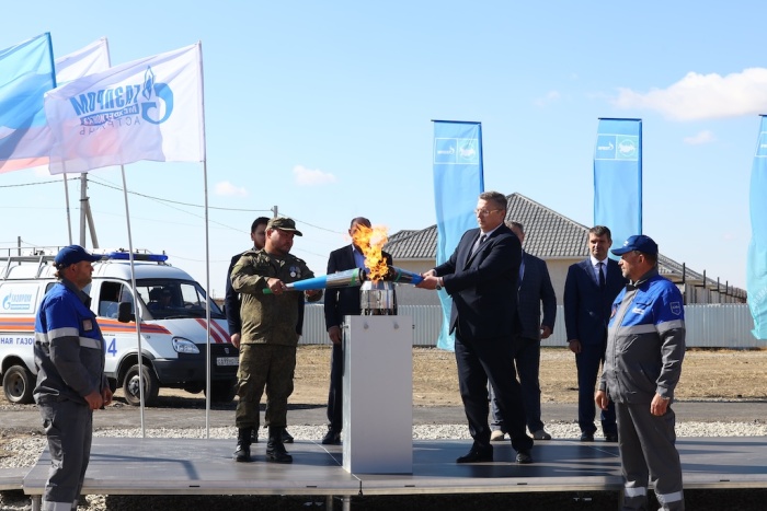 Астраханская область приняла участие во Всероссийской эстафете газа