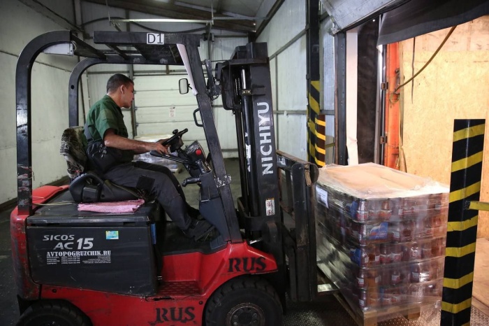 Из Астраханской области в Кременской район доставили 30 тонн гуманитарного груза