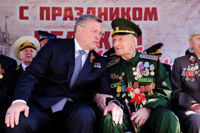День Победы в Астрахани