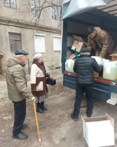 Волонтёры фонда «Добро 30» отвезли гуманитарную помощь мирному населению ДНР