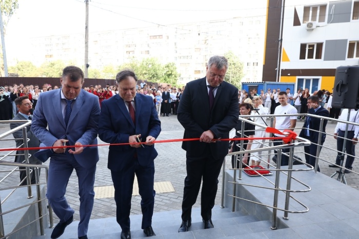 В Астрахани открылся новый комплекс студенческих общежитий