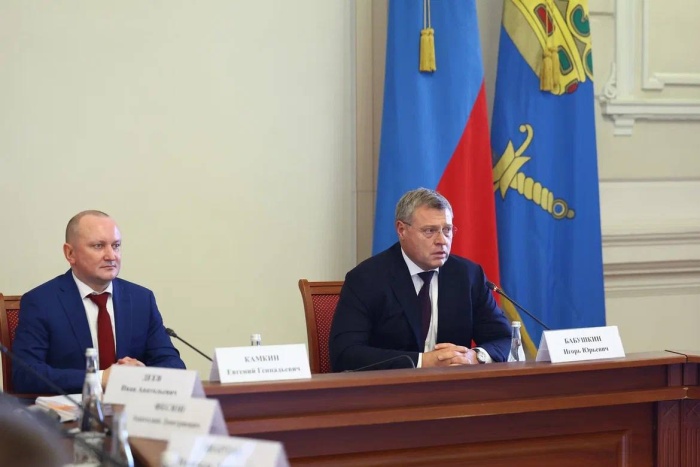 Игорь Бабушкин рассказал заместителю главы минздрава РФ о развитии здравоохранения в Астраханской области