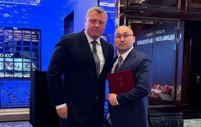 Губернатор Астраханской области поздравил казахстанских партнёров с Днём Республики